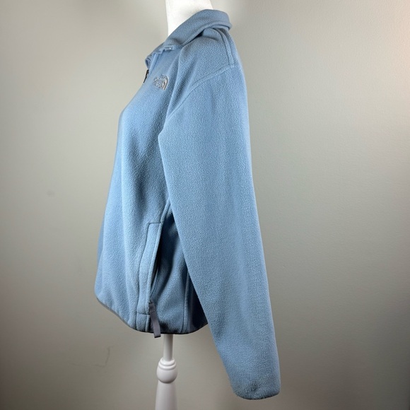 The North Face Full Zip Fleece Jacket in Light Blue - Size Medium (Women’s) - Picture 5 of 10